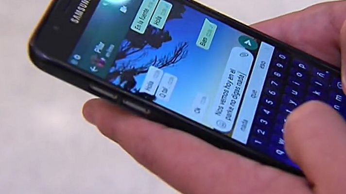 Telediario 1 - La Audiencia de Pontevedra avala que un padre revise con su hija menor sus conversaciones de Whatsapp