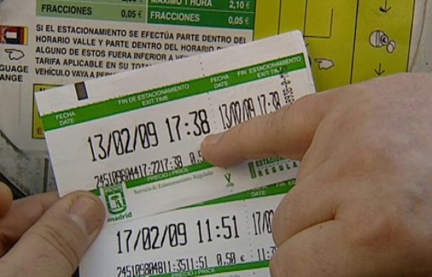 Reporteros del Telediario - La fiabilidad de los parquímetros