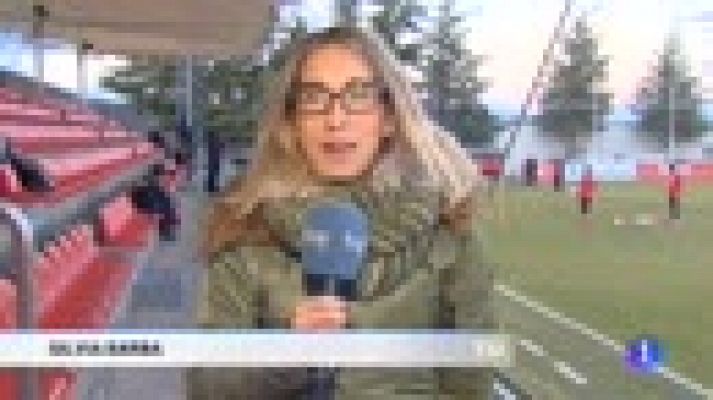 Telediario 1 - El Atlético vuelve a los entrenamientos con Vitolo y Costa
