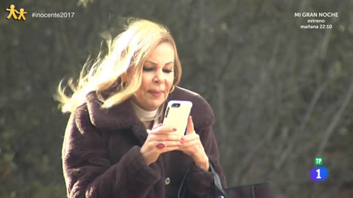 Ana Obregón retransmite la caída de un meteorito