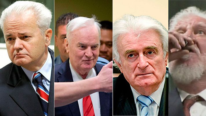 Telediario 1 - Adiós al Tribunal Internacional de La Haya para los crímenes de la antigua Yugoslavia