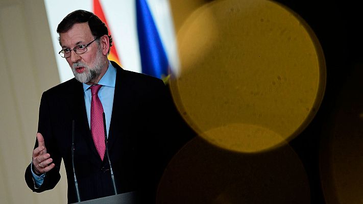 Telediario 1 - Rajoy destaca que España cerrará 2017 con un crecimiento en torno al 3,1%