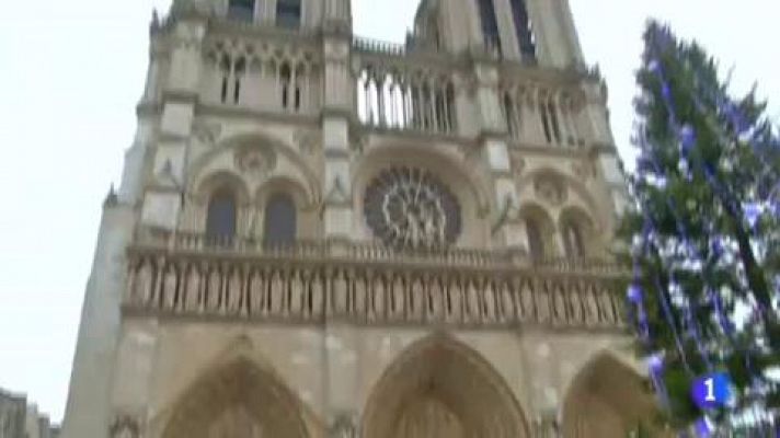 Telediario 1 - Se extreman las medidas de seguridad en todo el mundo ante la Nochevieja