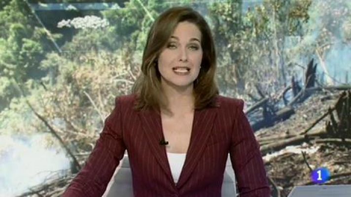 Telediario 1 - Un incendio afecta a Culla, en Castellón