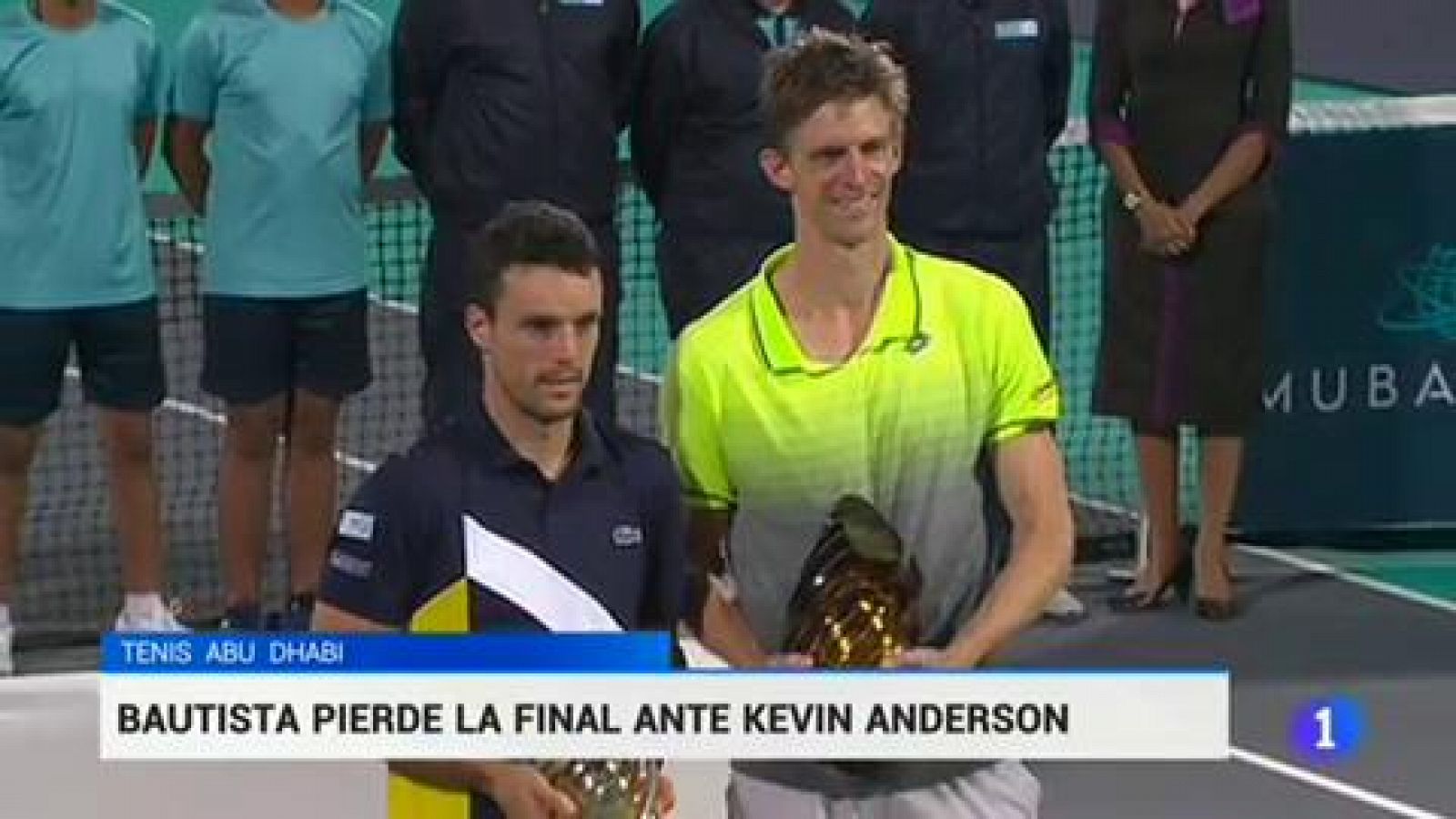 Tenis | Kevin Anderson aparta a Roberto Bautista del triunfo en Abu Dabi