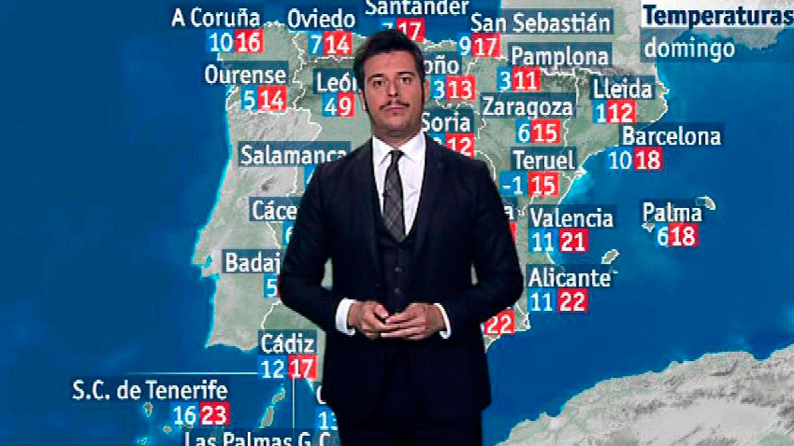 Temporal marítimo y de viento en el noroeste peninsular y lluvias generalizadas