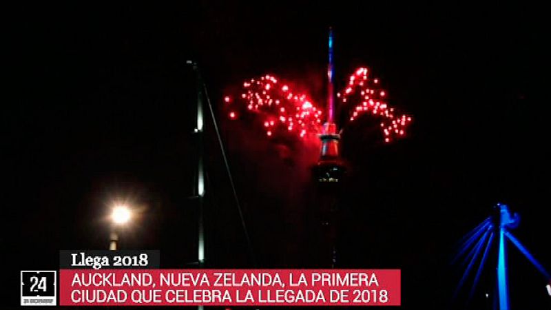 Nueva Zelanda da la bienvenida a 2018