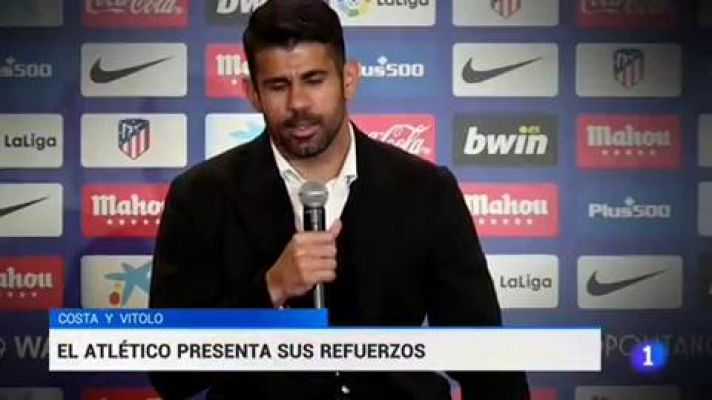 Costa, Vitolo y 25.000 rojiblancos despiden 2017 en el Wanda Metropolitano