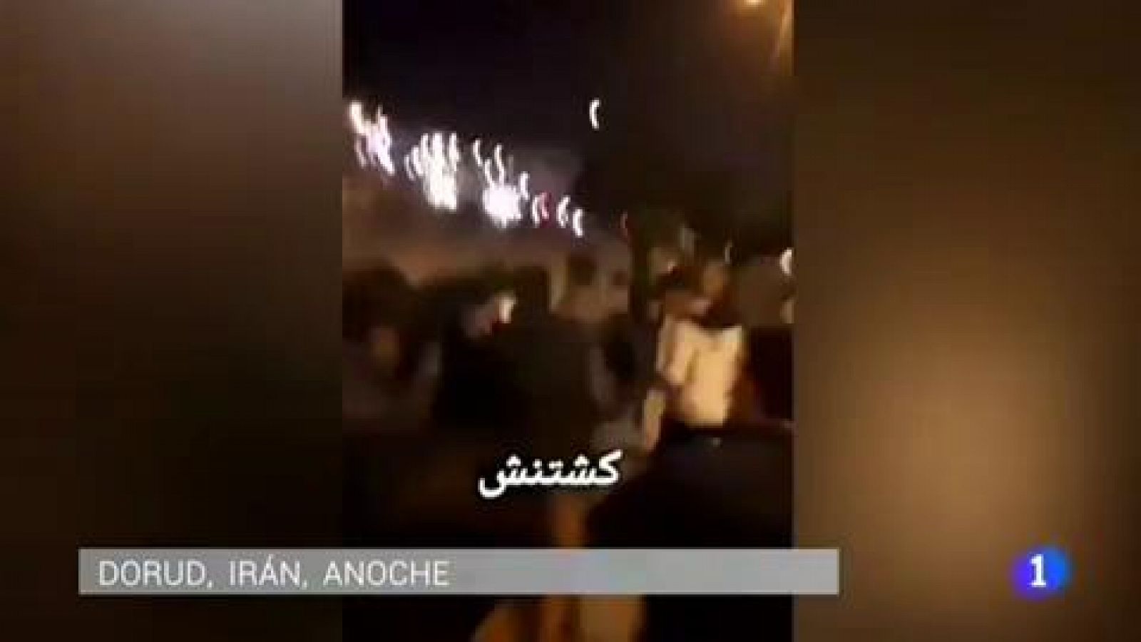 Telediario 1: Irán bloquea el acceso a redes sociales y servicios de mensajería por las protestas | RTVE Play