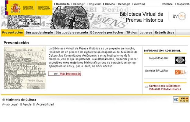  - Biblioteca Virtual Prensa Histórica