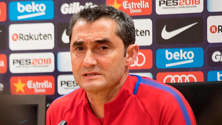 Telediario 1 - Valverde, sobre Coutinho: "Me gustan mucho más los que tengo ahora"
