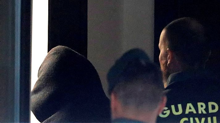 Telediario 1 - 'El Chicle' se niega a declarar ante el juez y su mujer queda en libertad sin medidas cautelares