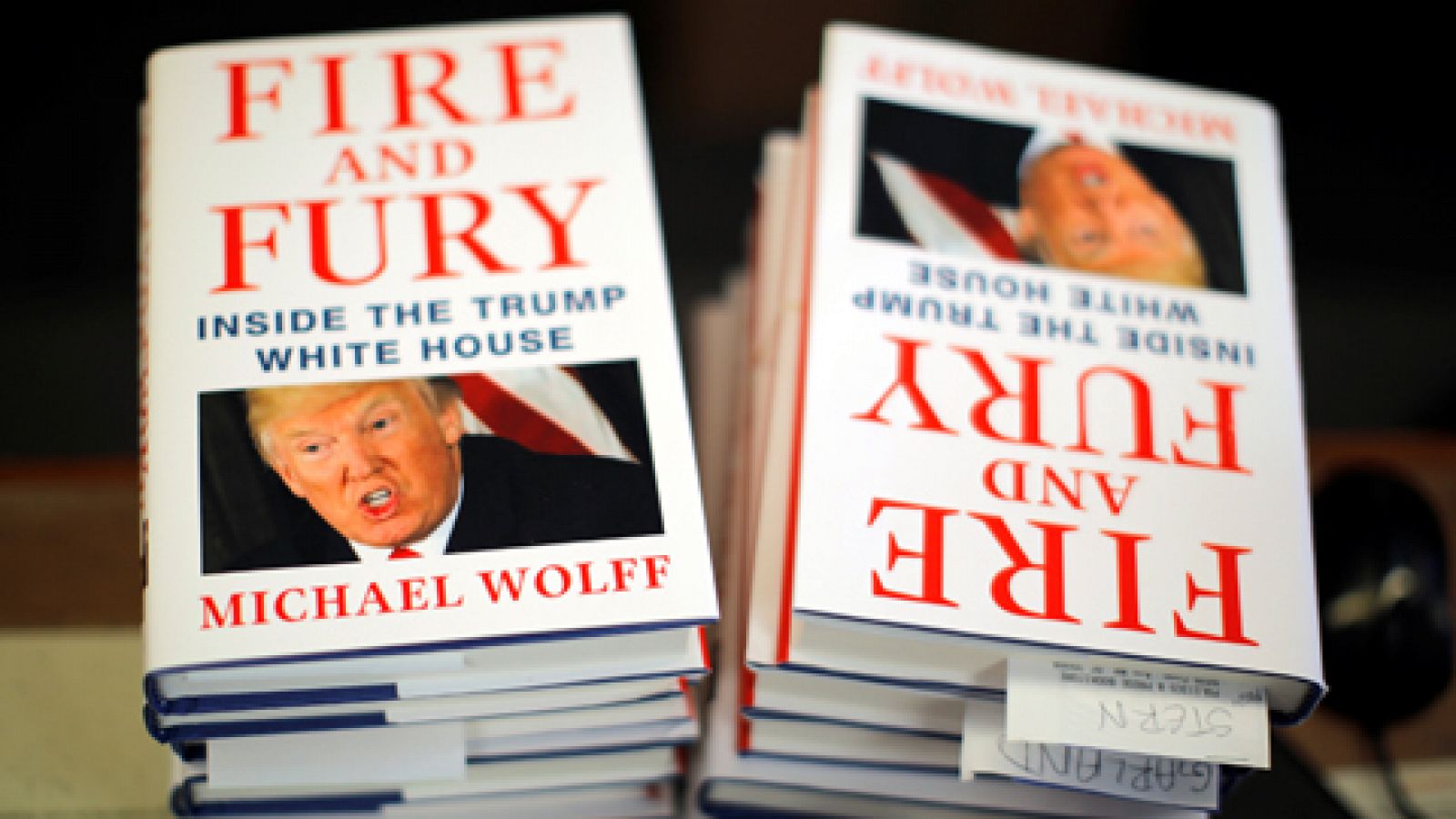 La era Trump: 'Fuego y Furia', el libro cuya publicación intentó paralizar Trump, éxito de ventas en Estados Unidos