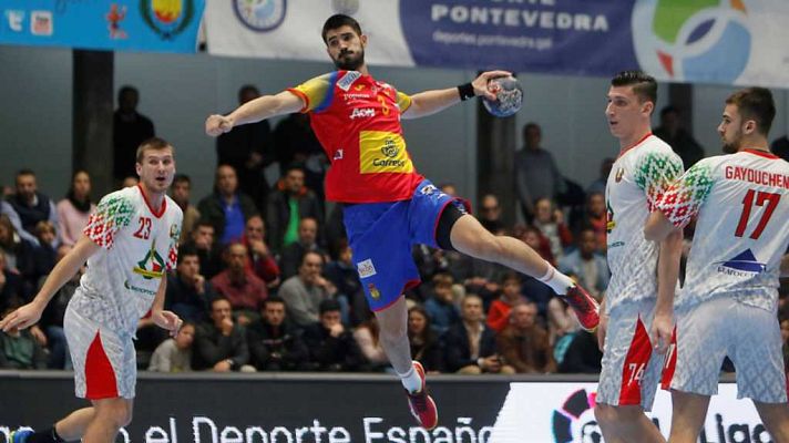 Balonmano - Torneo Int. Memorial Domingo Bárcenas: España-Bielorrusia