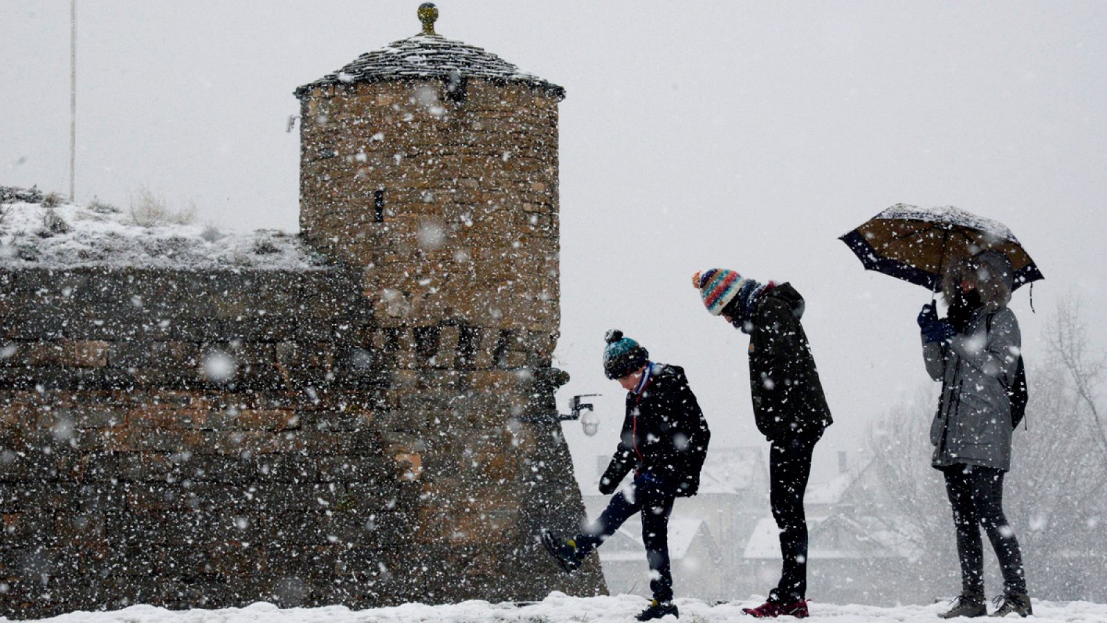 El tiempo: la nieve cubrirá buena parte de España