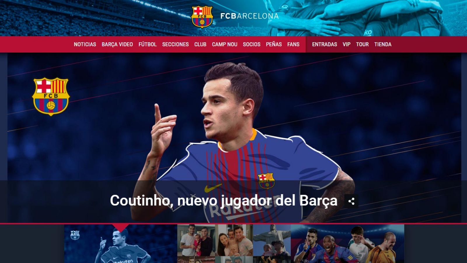 Coutinho es por fin jugador del Barça | Ver