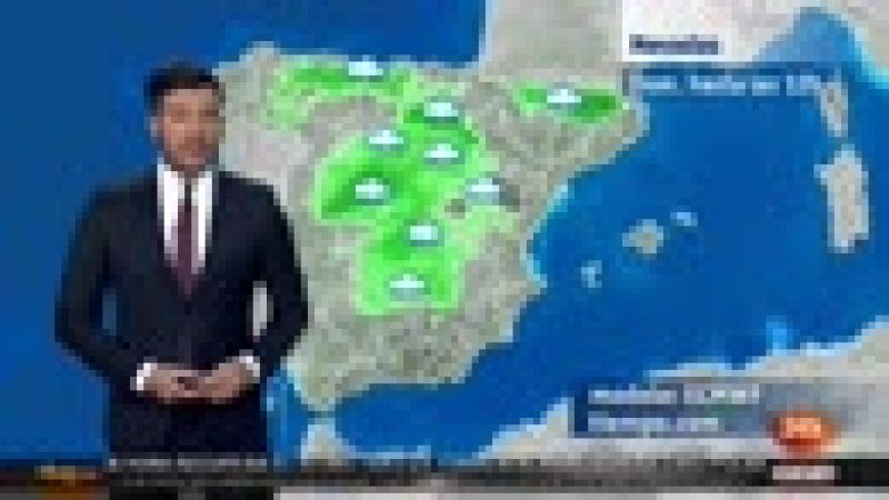 El tiempo: nevadas en el norte y centro peninsular