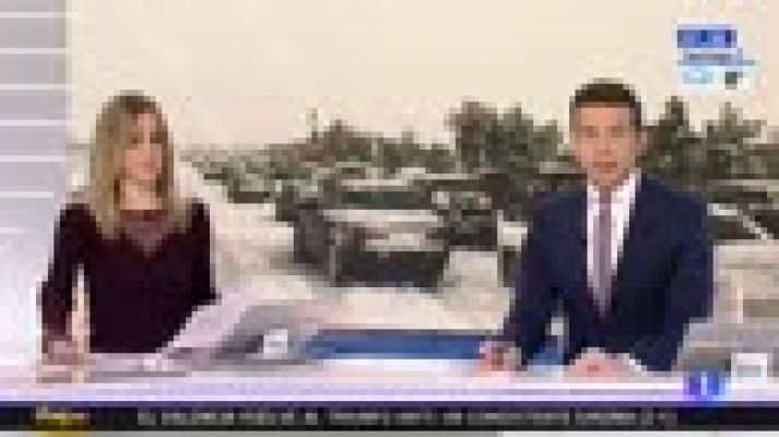 Telediario 1 - Abren las carreteras más afectadas por la nieve