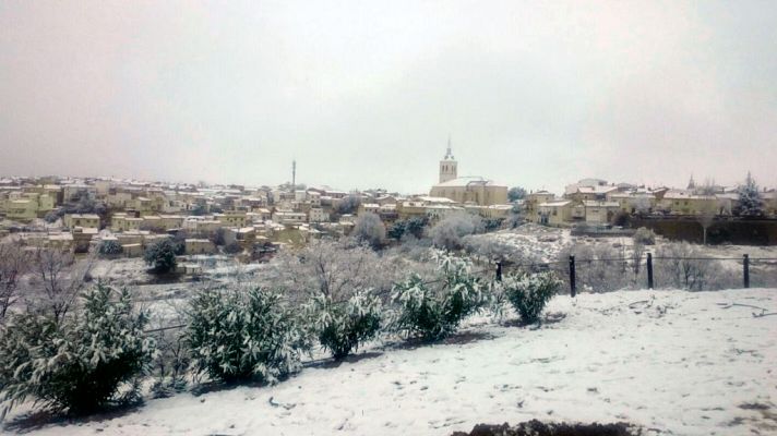 Un carrusel de frentes dejará lluvia o nieve en la mitad oeste peninsular