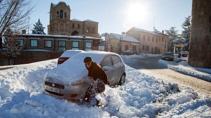 El tiempo - Temporal de nieve: El martes vuelven las alertas