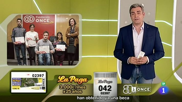 Sorteos ONCE - Sorteo ONCE - 08/01/18