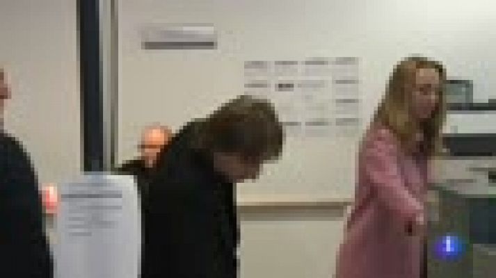 Telediario 1 - Luka Modric declara en los juzgados de Alcobendas