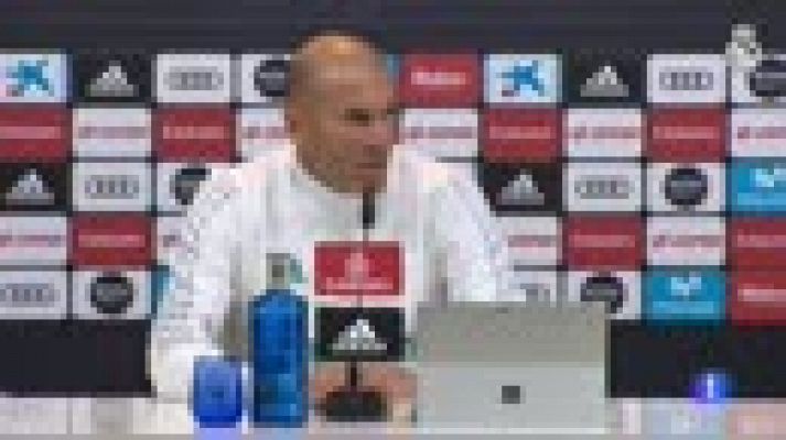 Zidane: "Voy a defender a muerte a mi plantilla"