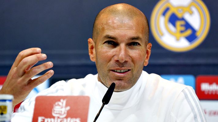 Telediario 1 - Zidane: "Voy a defender a muerte a mi plantilla"