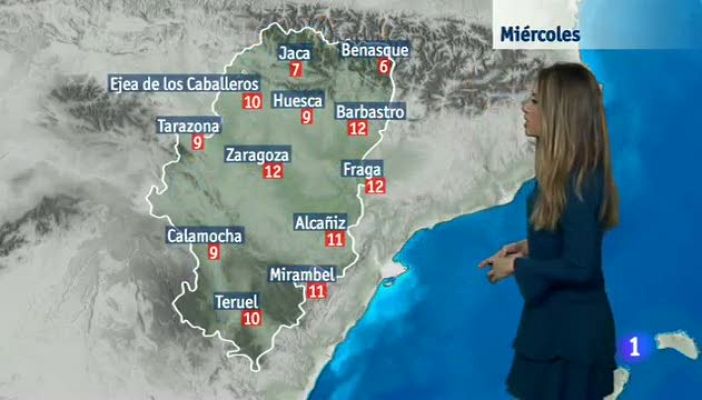 Noticias Aragón - El tiempo en Aragón - 10/01/2018