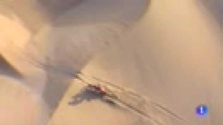 Telediario 1 - Loeb abandona el Dakar