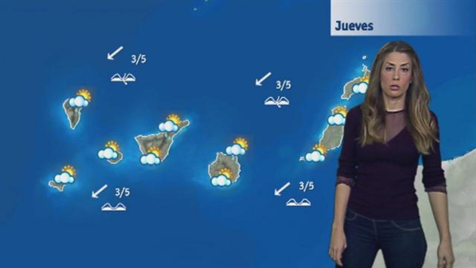 El tiempo en Canarias - 11/01/2018