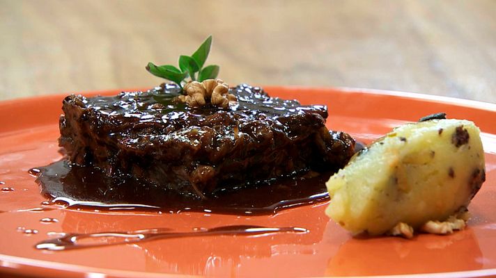 RTVE Cocina - Falso brownie de rabo de ternera