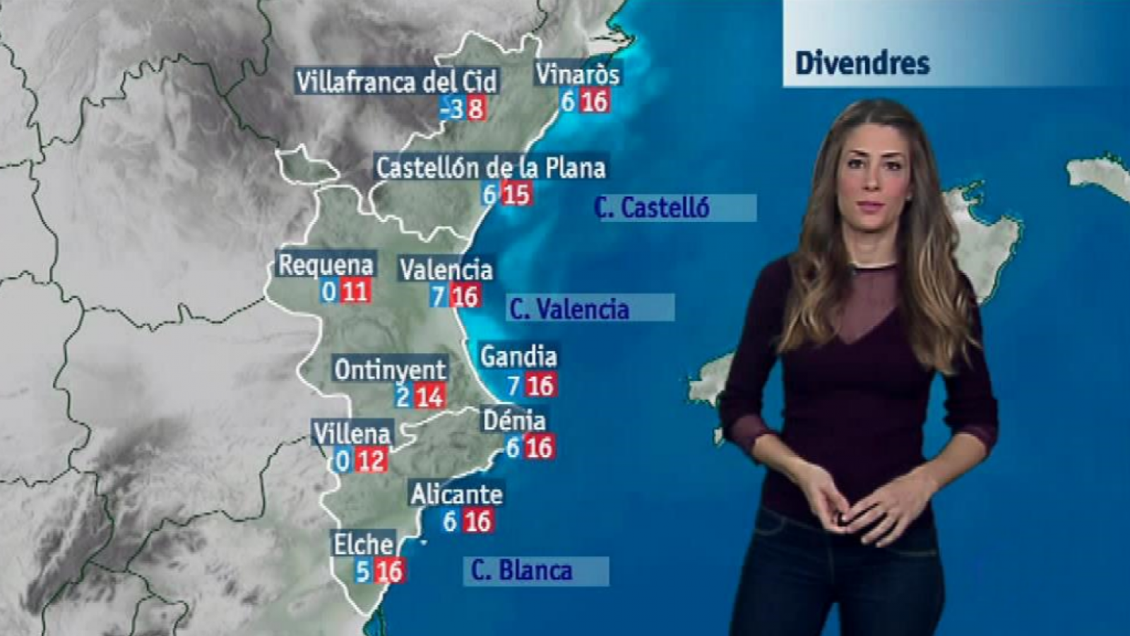 El tiempo en la Comunidad Valenciana - 11/01/18 - ver ahora