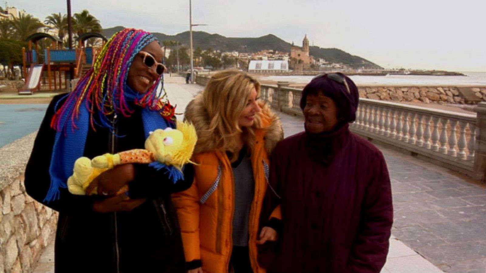 En el mercado con Lucrecia