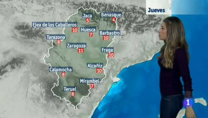Noticias Aragón - El tiempo en Aragón - 11/01/2018