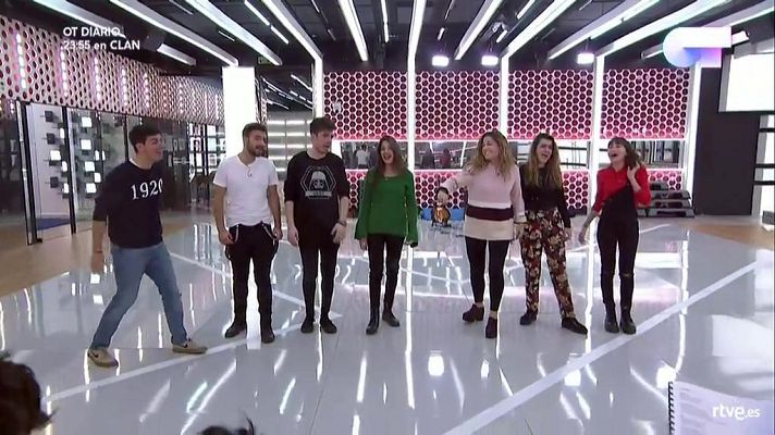 OT 2017 - Los concursantes cantan 'País Tropical' en el primer pase de