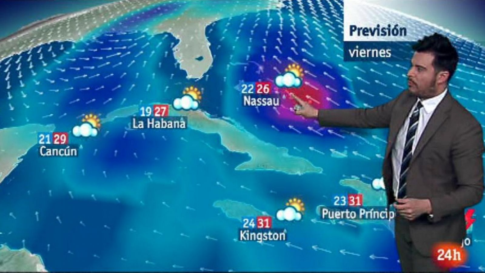 La tarde en 24 horas - El tiempo - 11/01/18 - ver ahora
