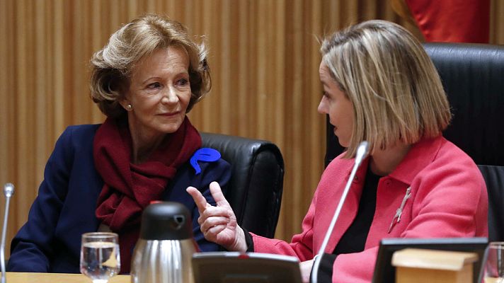 Telediario 1 - Salgado asegura que gestionó la crisis para proteger a España de un rescate