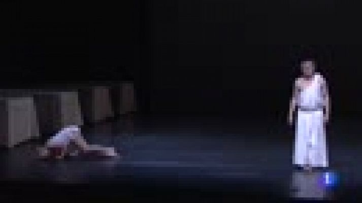 Telediario 1 - La bacanal griega de 24 horas de Jan Fabre llega a los Teatros del Canal