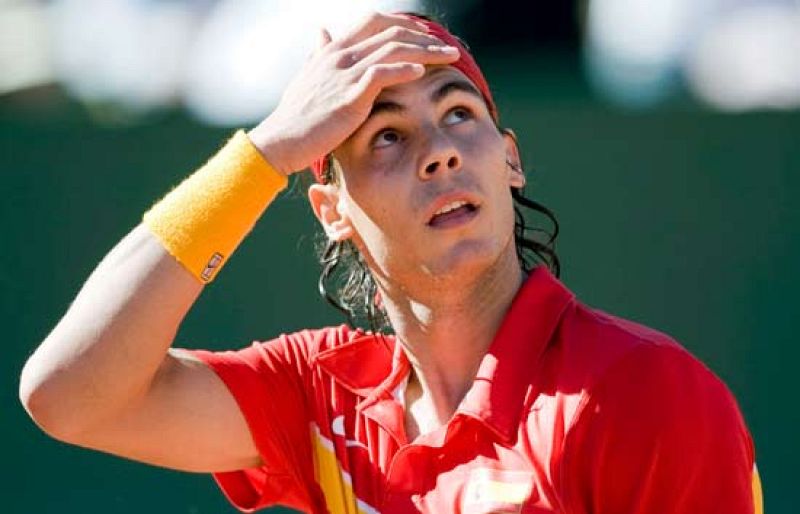 Rafa Nadal se ha mostrado satisfecho con el pase de España a Cuartos y con su victoria ante Djokovic, de quien cree que ha jugado mejor que contra Ferrer.