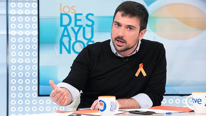 Los desayunos - Espinar hace autocrítica: "En Cataluña lo hemos hecho mal y por eso hemos tenido un mal resultado electoral"