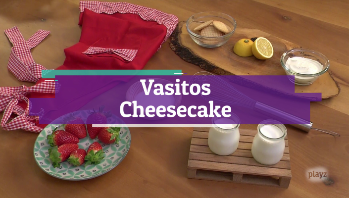 Playchez - Receta: vasitos de cheesecake - PlayChez | Ver