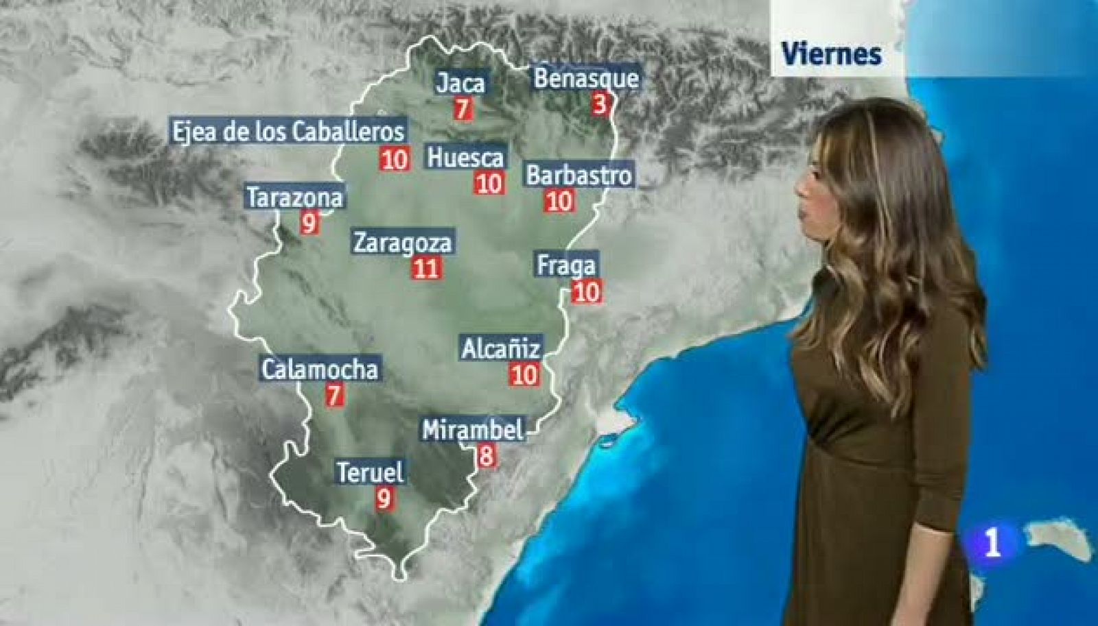 El tiempo en Aragón - 12/01/2018