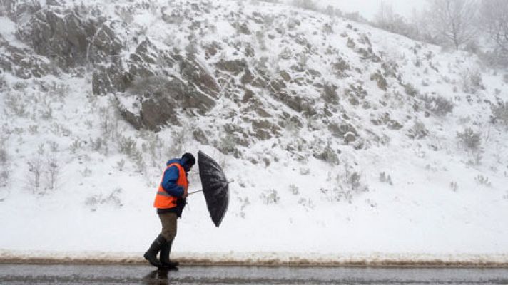 Vuelven las nevadas a gran parte del país