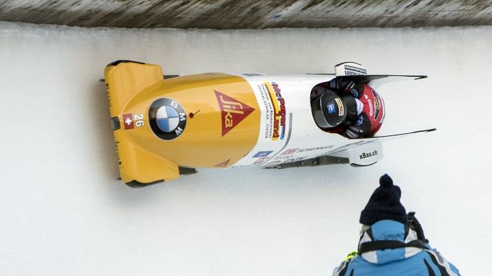 Deportes de hielo - Bobsleigh A-2 Femenino - Copa del Mundo 1ª Manga (St. Moritz)