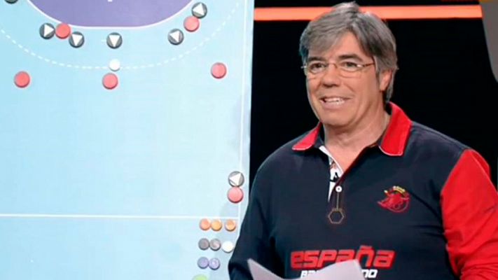 Europeo de Balonmano - La pizarra de Urdiales | Análisis de la primera parte del España - Rep. Checa