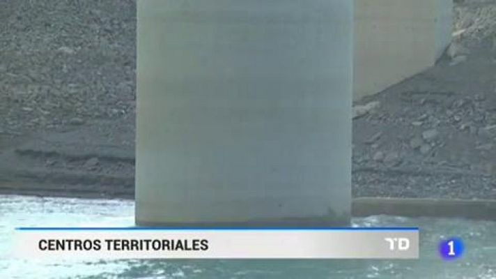 Telediario 1 - La mayoría de los pantanos españoles están muy por debajo de su capacidad