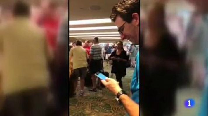 Telediario 1 - Los residentes de Hawai entran en pánico por una alerta por ataque de misiles trasmitida por error