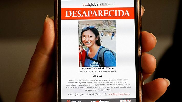 Dos detenidos en Perú por la desaparición de una joven española