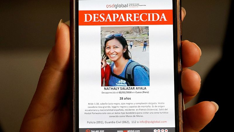 Dos detenidos en Perú por la desaparición de una joven española